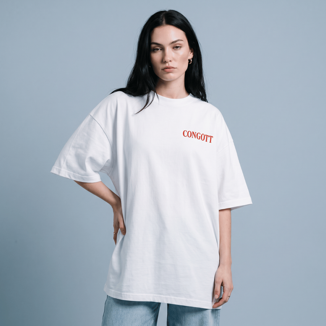Tshirt oversized  WHATA FRIEND WE HAVE INJesus / MUJER