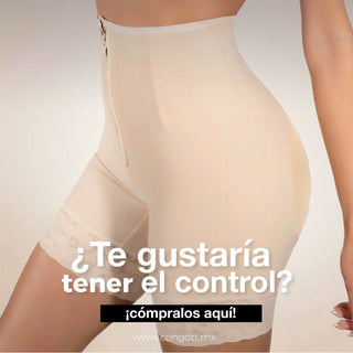 Short Tipo Reloj de Arena con Cierre | Diseño levanta gluteos