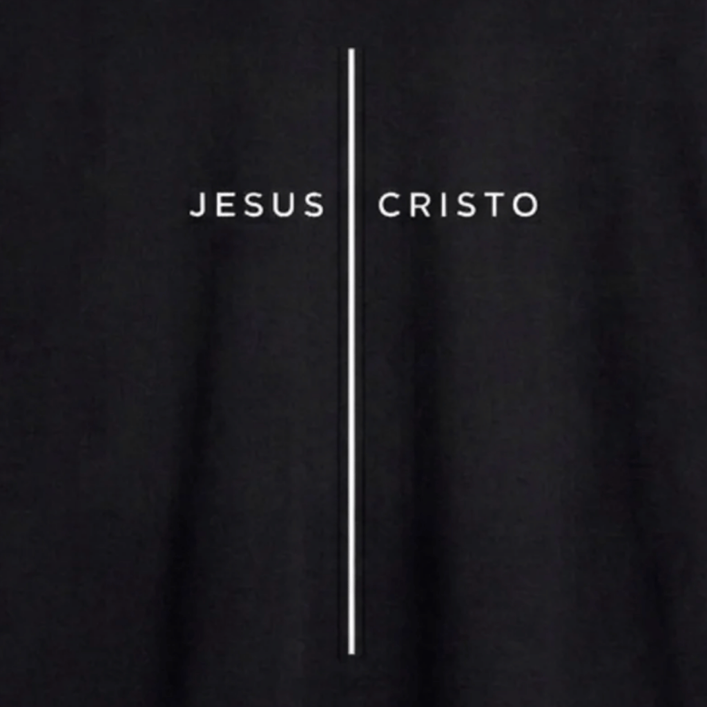 Tshirt- NEGRA JESUSCRISTO 1002 / HOMBRE