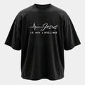 Tshirt- JESUS IS MY LIFELINE / HOMBRE