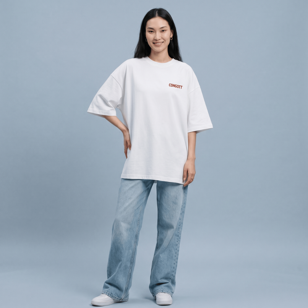 Tshirt oversized Let the Fruit of the Spirit / MUJER