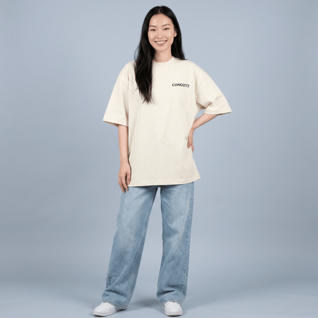Tshirt oversized BE MORE LIKE JESUS / MUJER