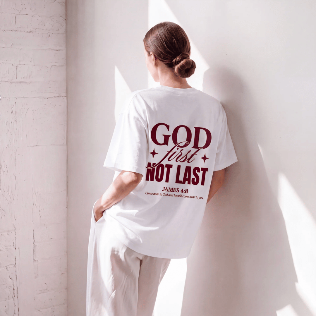 Tshirt  GO TO GOD FIRST / MUJER