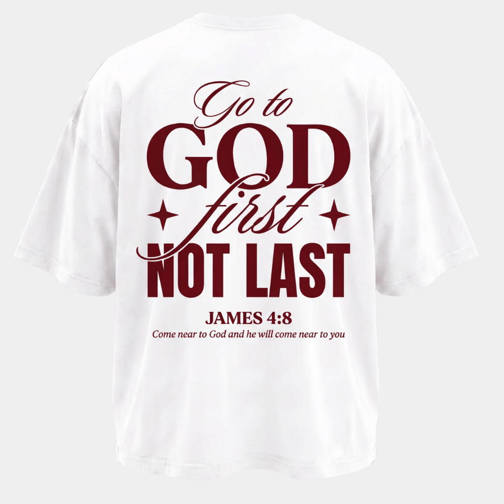 Tshirt  GO TO GOD FIRST / MUJER