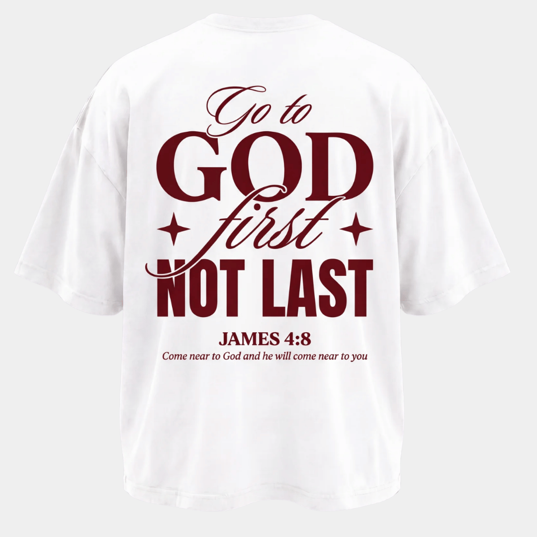 Tshirt  GO TO GOD FIRST / MUJER