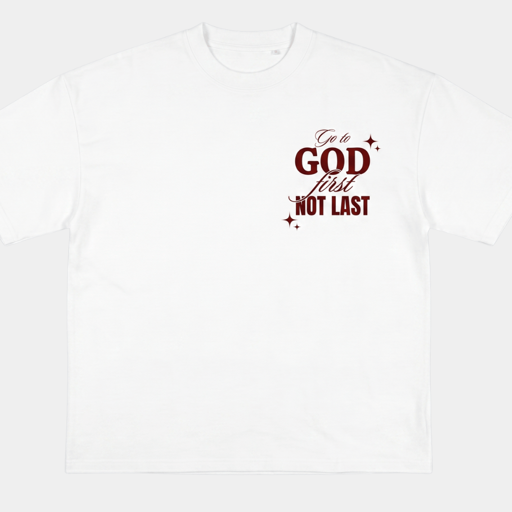 Tshirt  GO TO GOD FIRST / MUJER