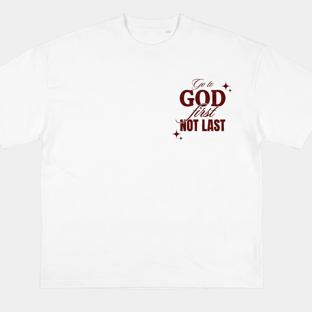 Tshirt  GO TO GOD FIRST / MUJER