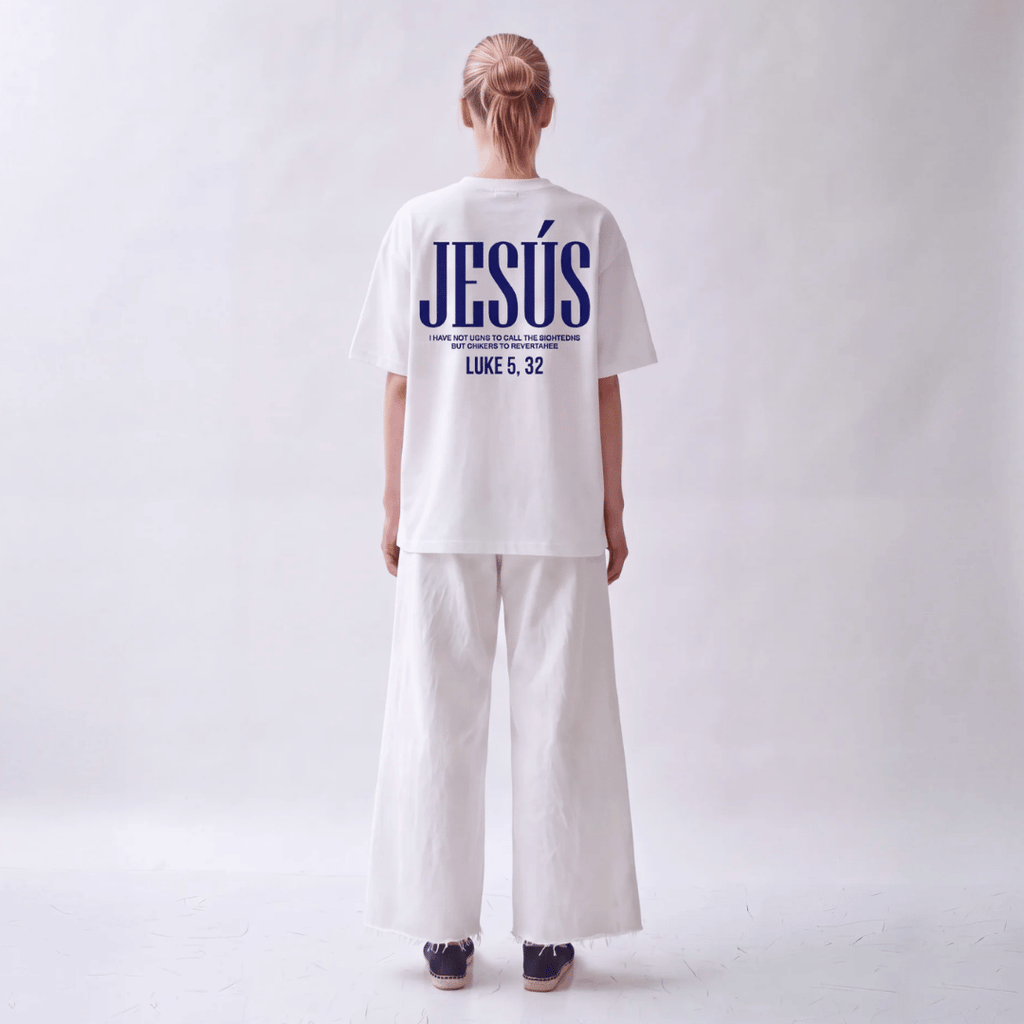 Tshirt  JESUS LUKE 5:32 / MUJER
