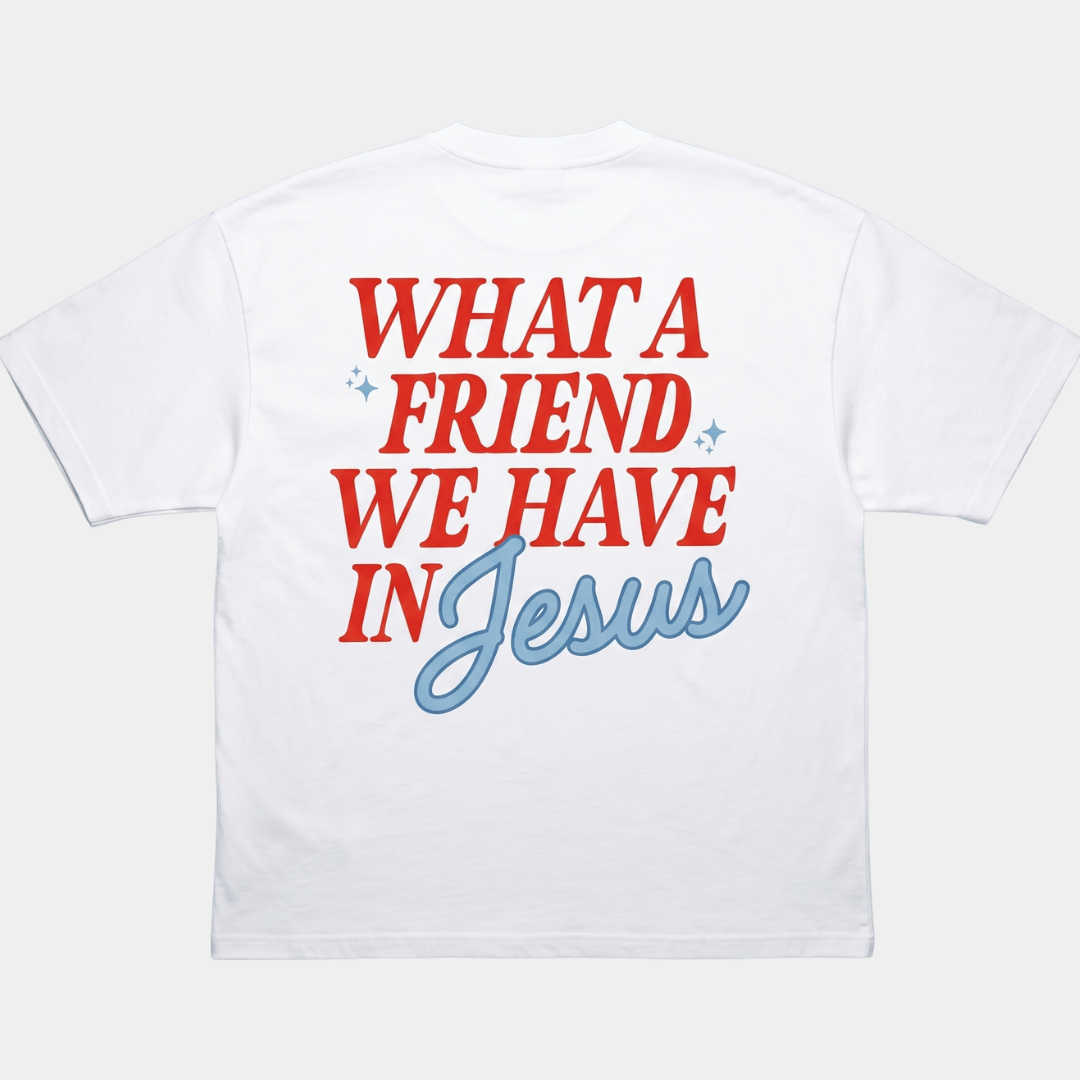 Tshirt  WHATA FRIEND WE HAVE INJesus / MUJER