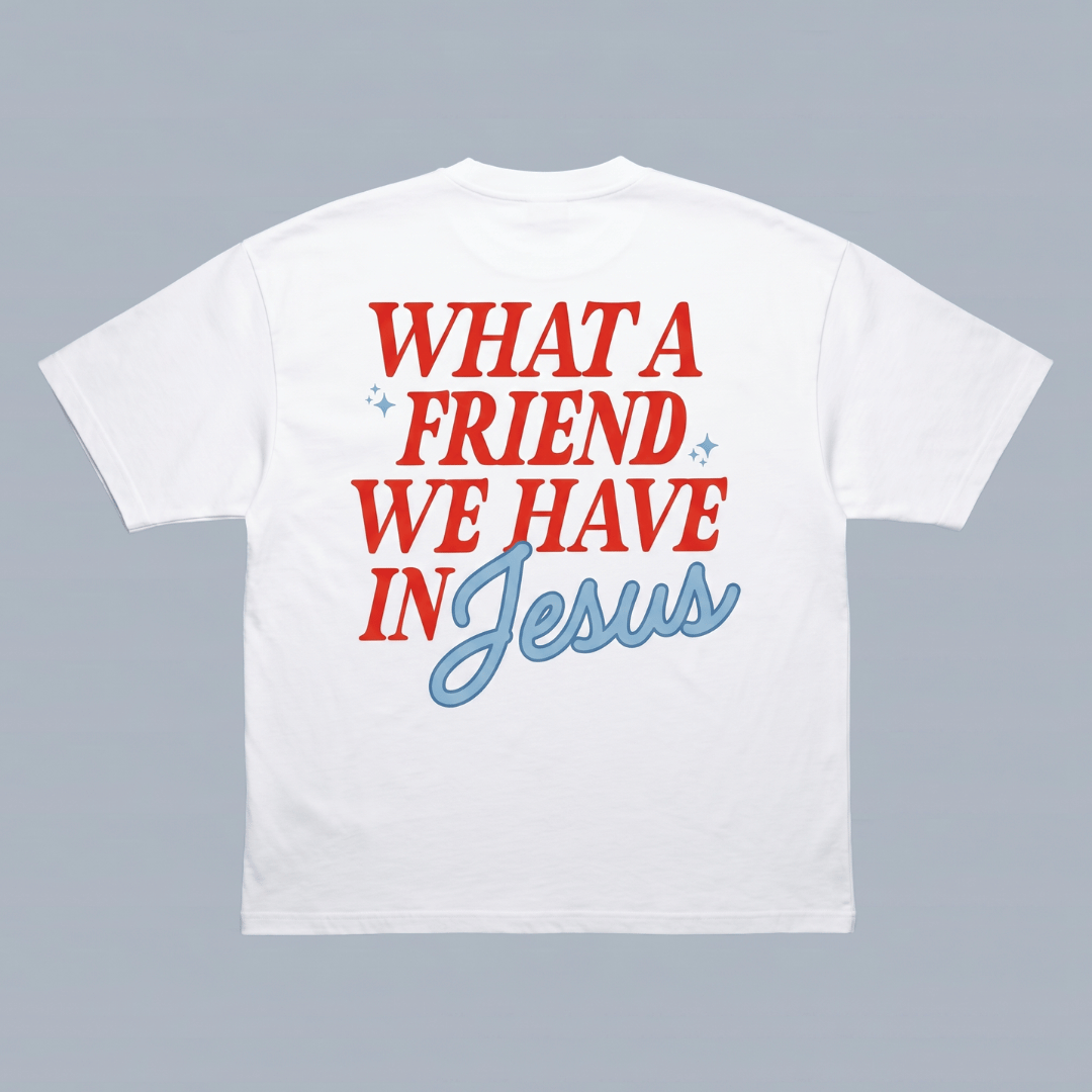 Tshirt  WHATA FRIEND WE HAVE INJesus / MUJER