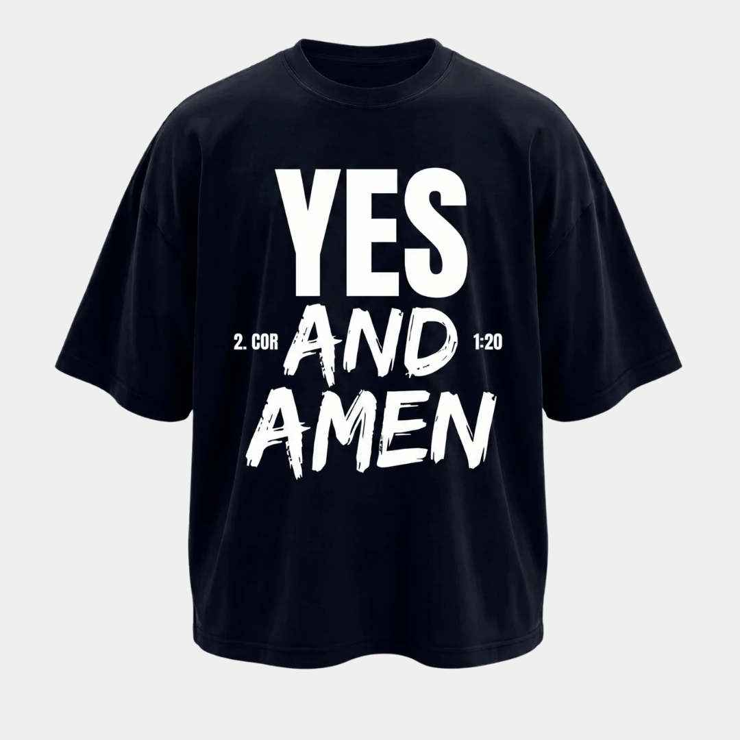 Tshirt- MUJER-  YES AND AMEN / MUJER