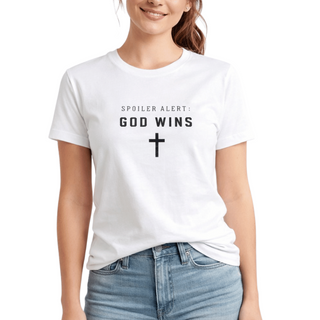 CAMISETA GOD WINS / MUJER