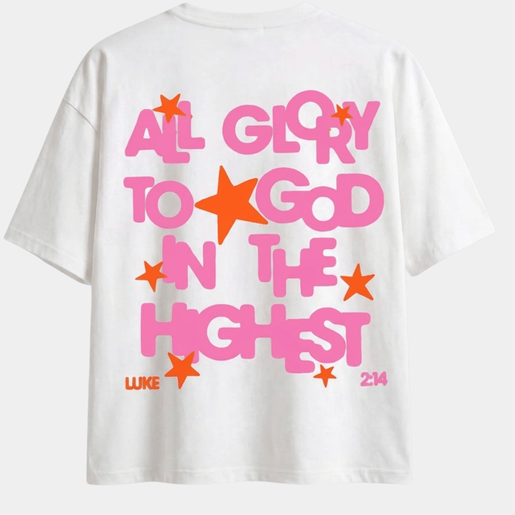 Tshirt AL GLORY TO GOD / MUJER