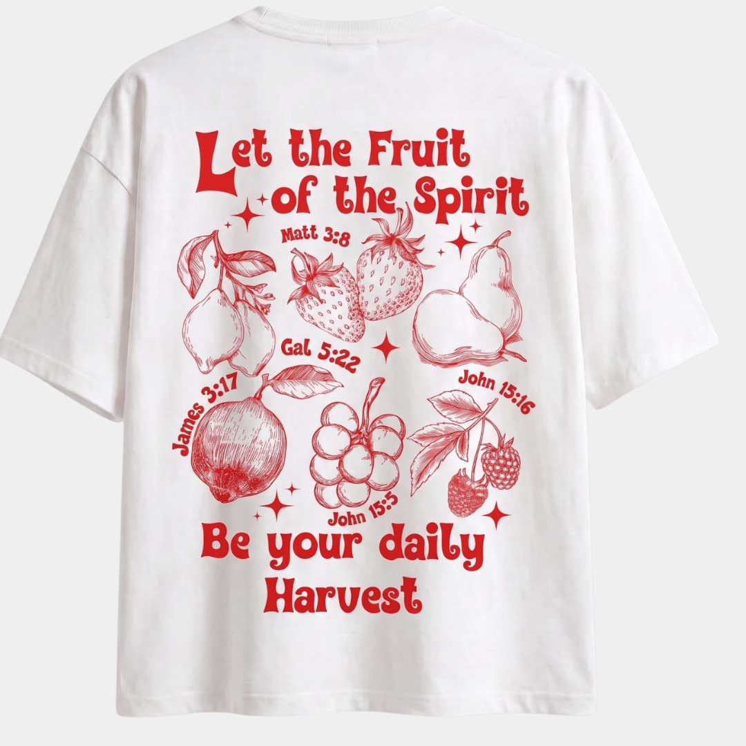 Tshirt Let the Fruit of the Spirit / MUJER