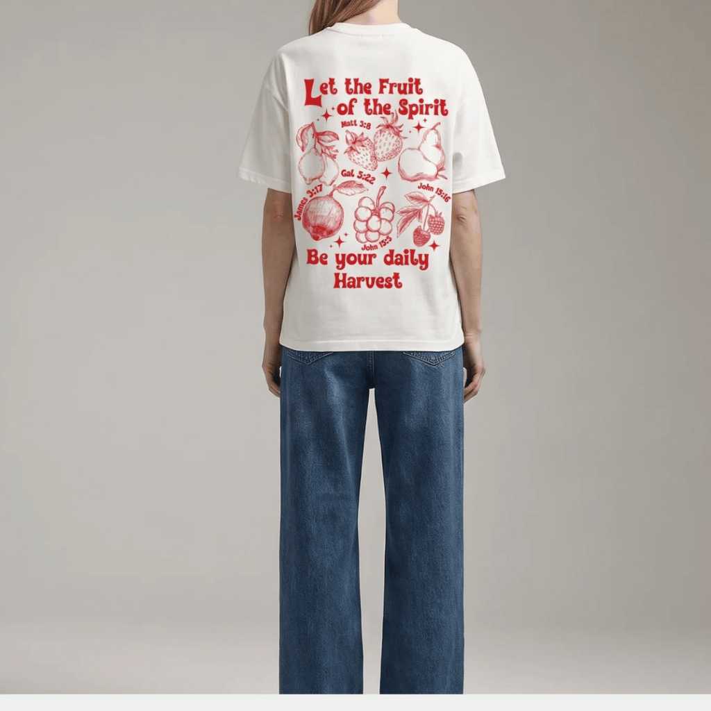 Tshirt Let the Fruit of the Spirit / MUJER