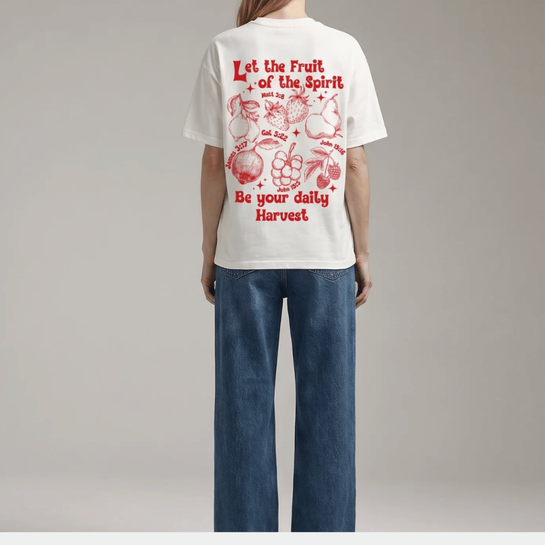 Tshirt Let the Fruit of the Spirit / MUJER