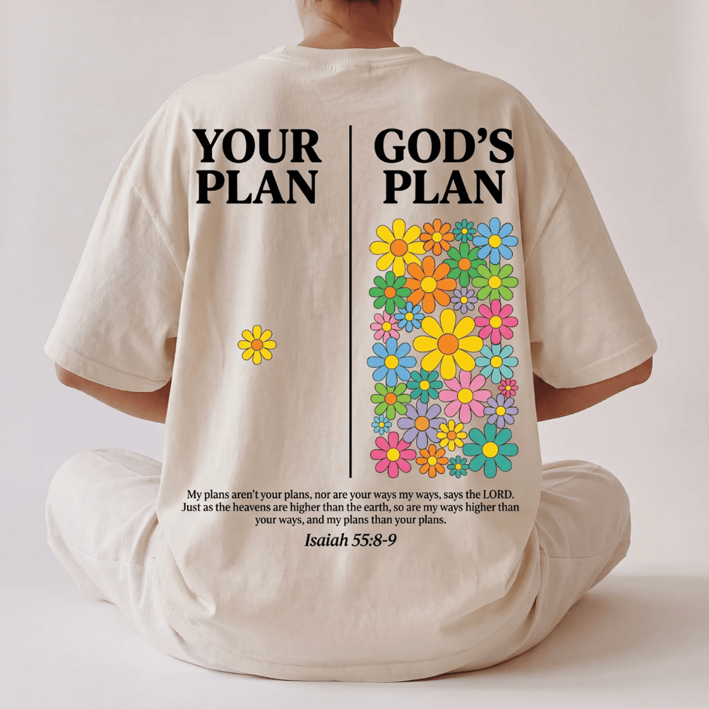 Tshirt YOUR PLAN GOD PLAN / MUJER