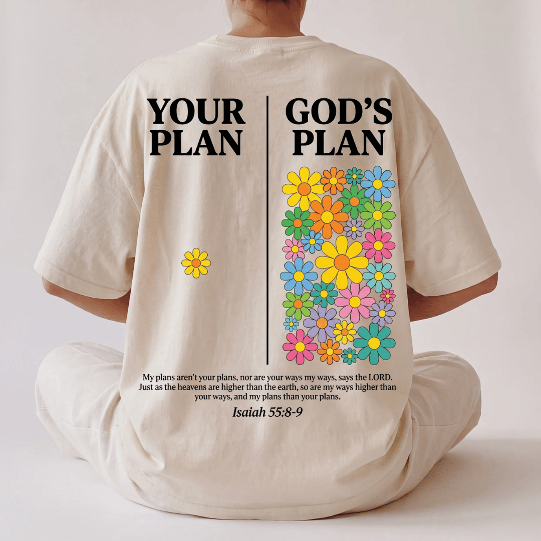 Tshirt YOUR PLAN GOD PLAN / MUJER