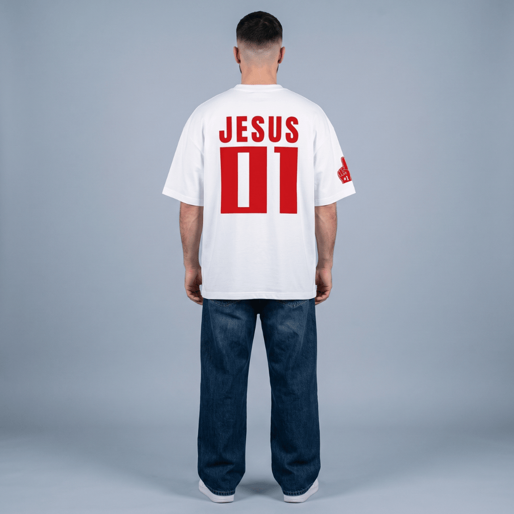 Tshirt oversized JESUS 01 / HOMBRE