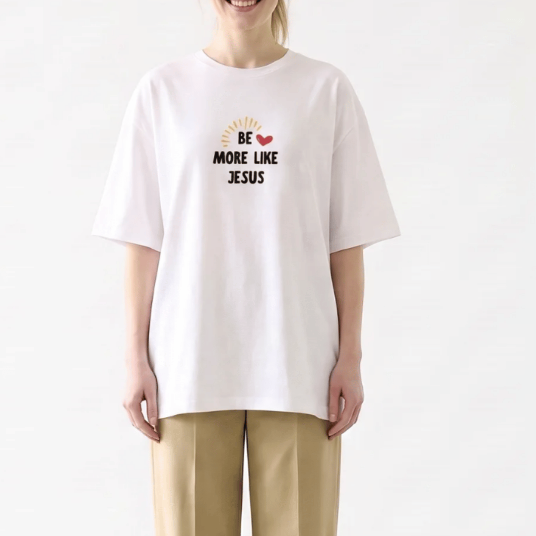 Tshirt BE MORE LIKE JESUS / MUJER