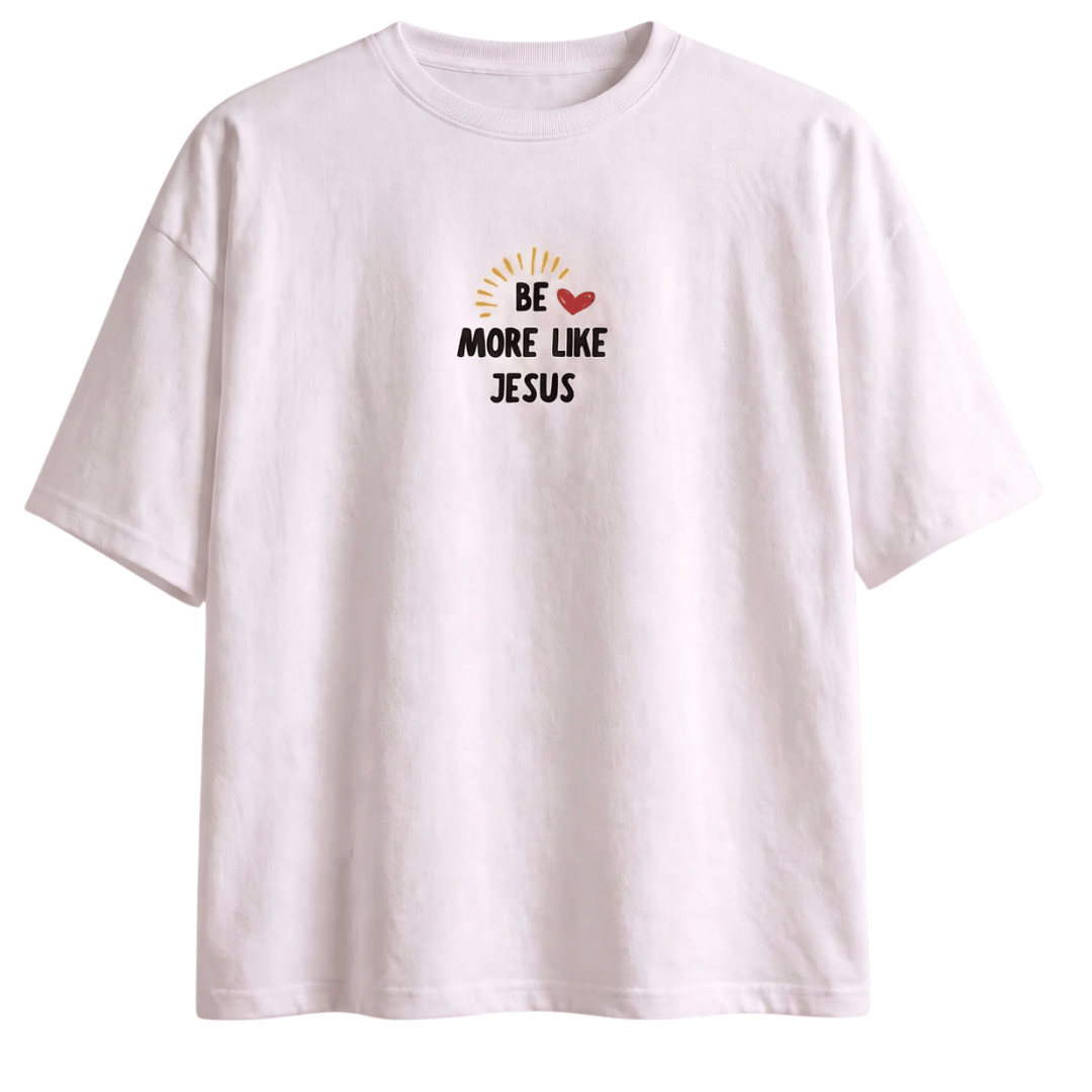 Tshirt BE MORE LIKE JESUS / MUJER