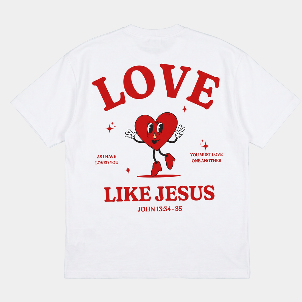 Tshirt LOVE LIKE JESUS / MUJER