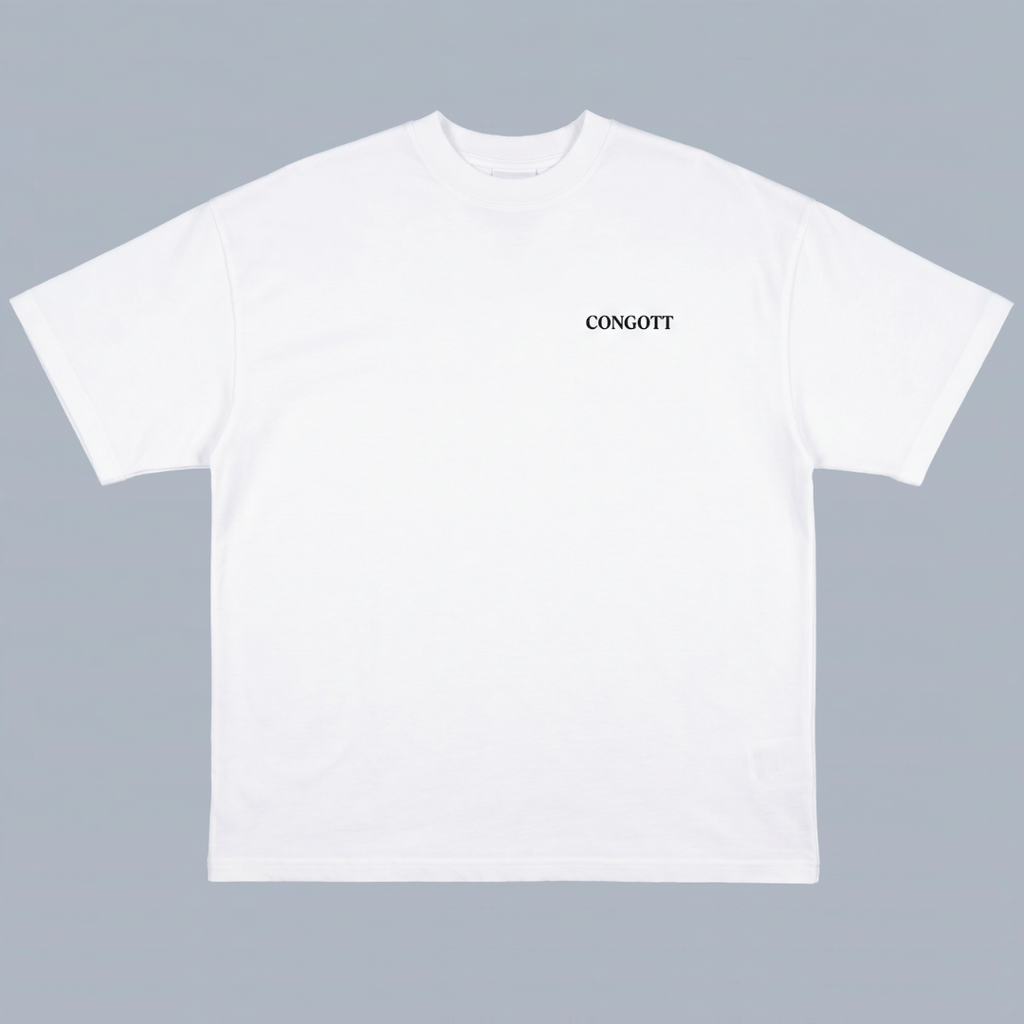 Tshirt oversized-AMOR DE DIOS BLANCA/ HOMBRE
