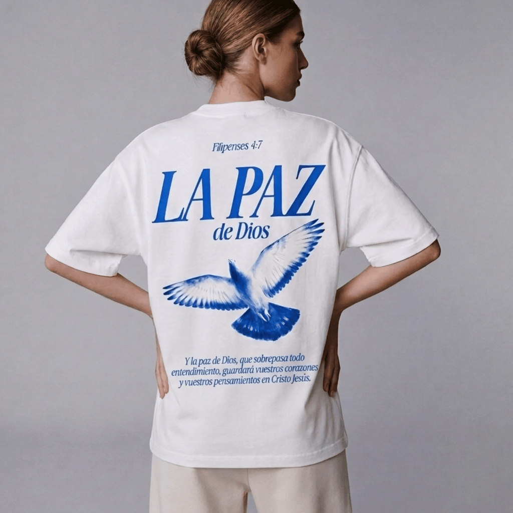 Tshirt-LA PAZ DE DIOS-MUJER / MUJER