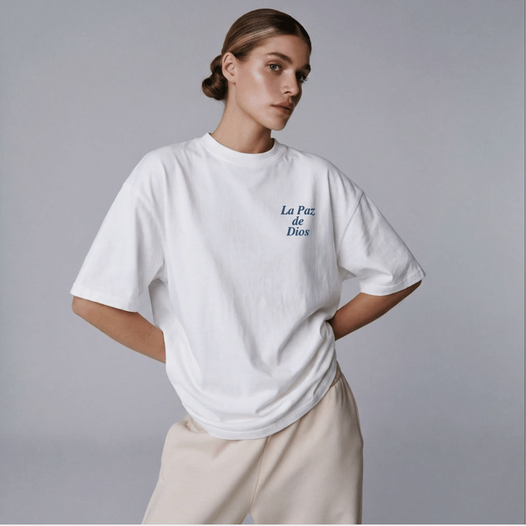 Tshirt-LA PAZ DE DIOS-MUJER / MUJER