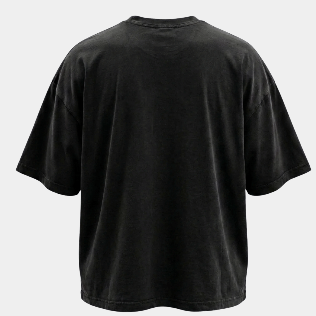 Tshirt- NEGRA CRUZ JESUS / HOMBRE