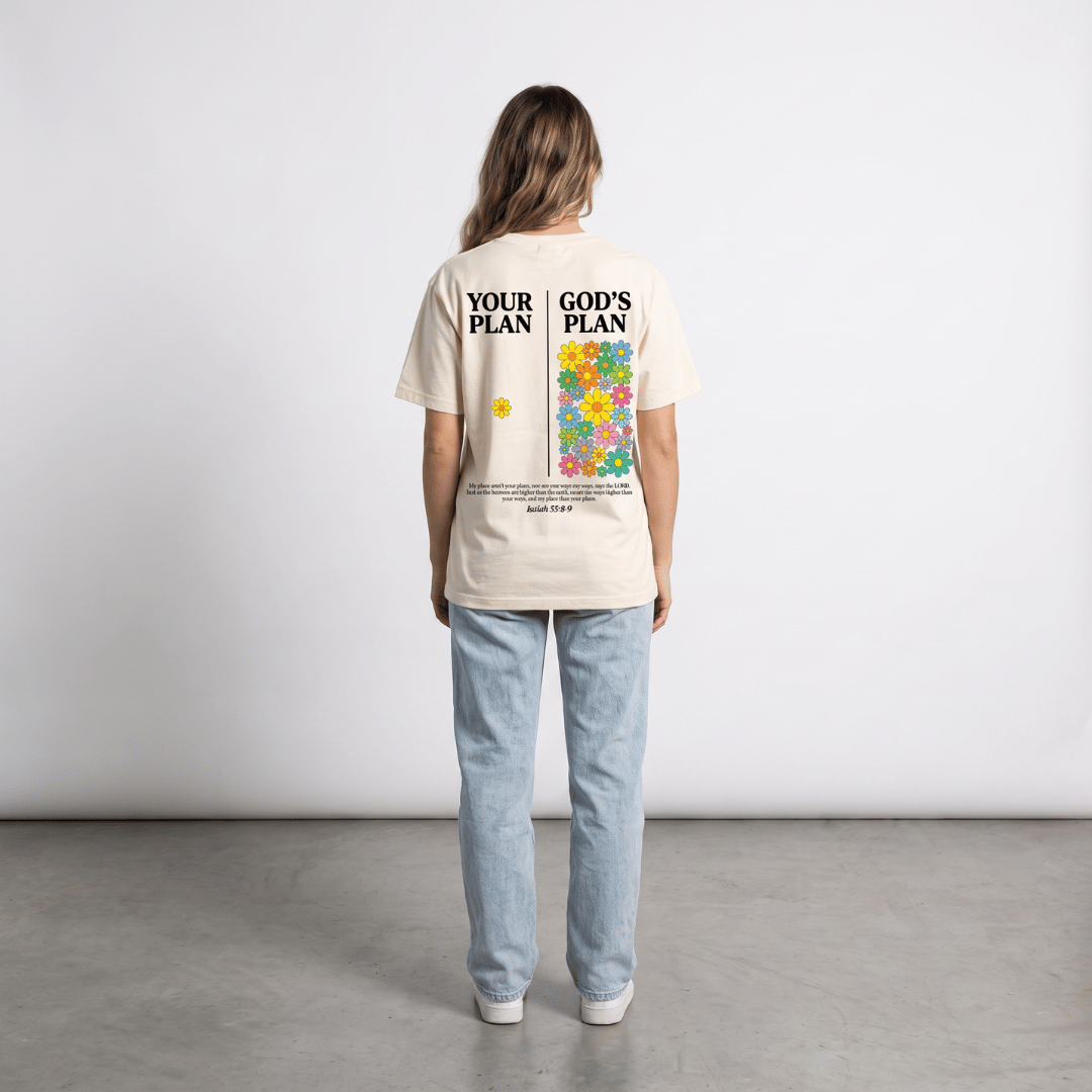 Tshirt YOUR PLAN GOD PLAN / MUJER
