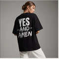 Tshirt- MUJER-  YES AND AMEN / MUJER