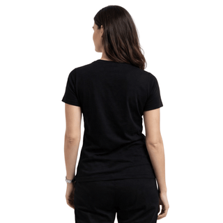 CAMISETA NEGRA JESUSCRISTO 1002 / MUJER