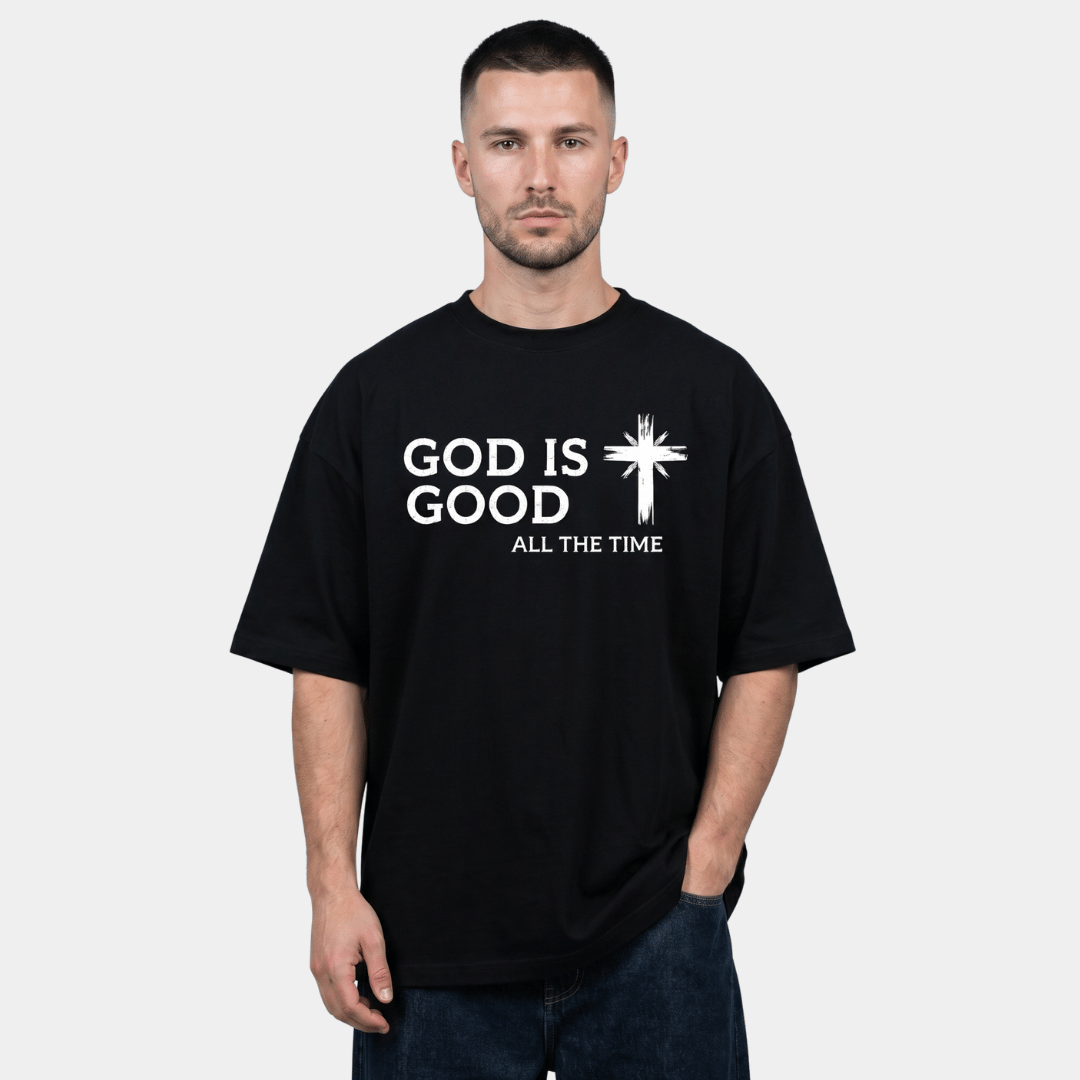 Tshirt- NEGRA GOD IS GOD ALL THE TIME / HOMBRE