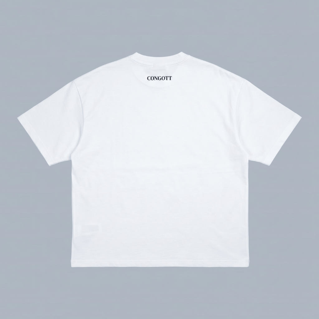 Tshirt oversized-BLANCO JESUS CORONA / HOMBRE