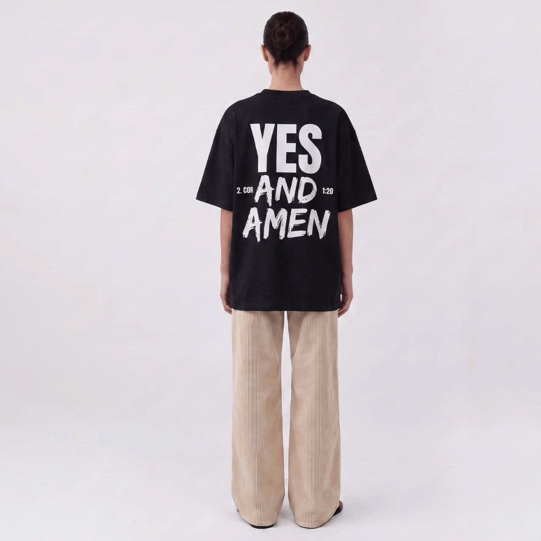 Tshirt- MUJER-  YES AND AMEN / MUJER