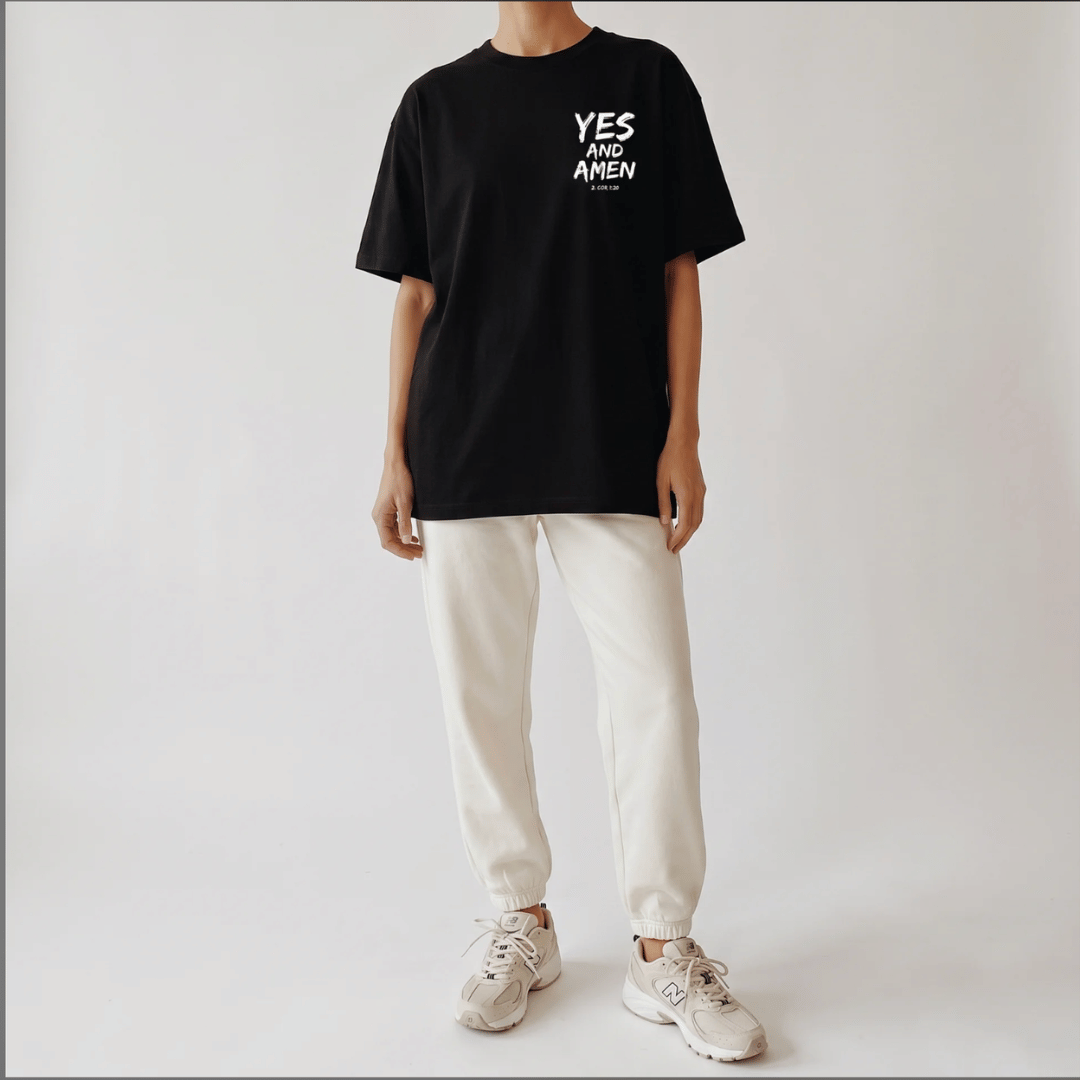 Tshirt- MUJER-  YES AND AMEN / MUJER