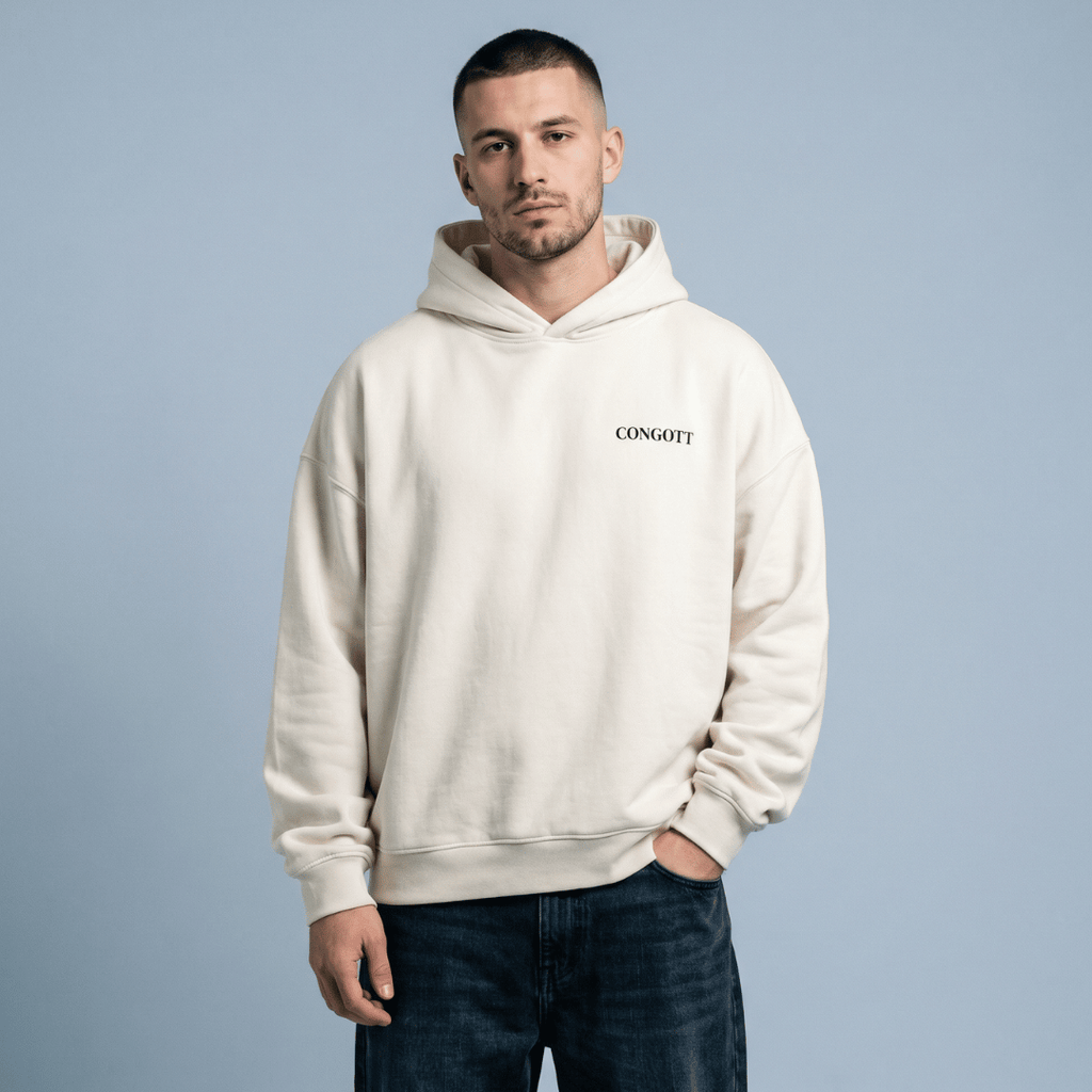 Sudadera UNISEX JESUS LOVE YOU BLANCO