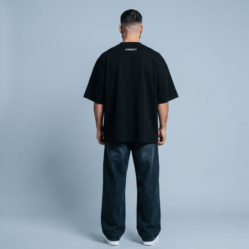Tshirt oversized-LA FE MUEVE MONTAÑAS / HOMBRE