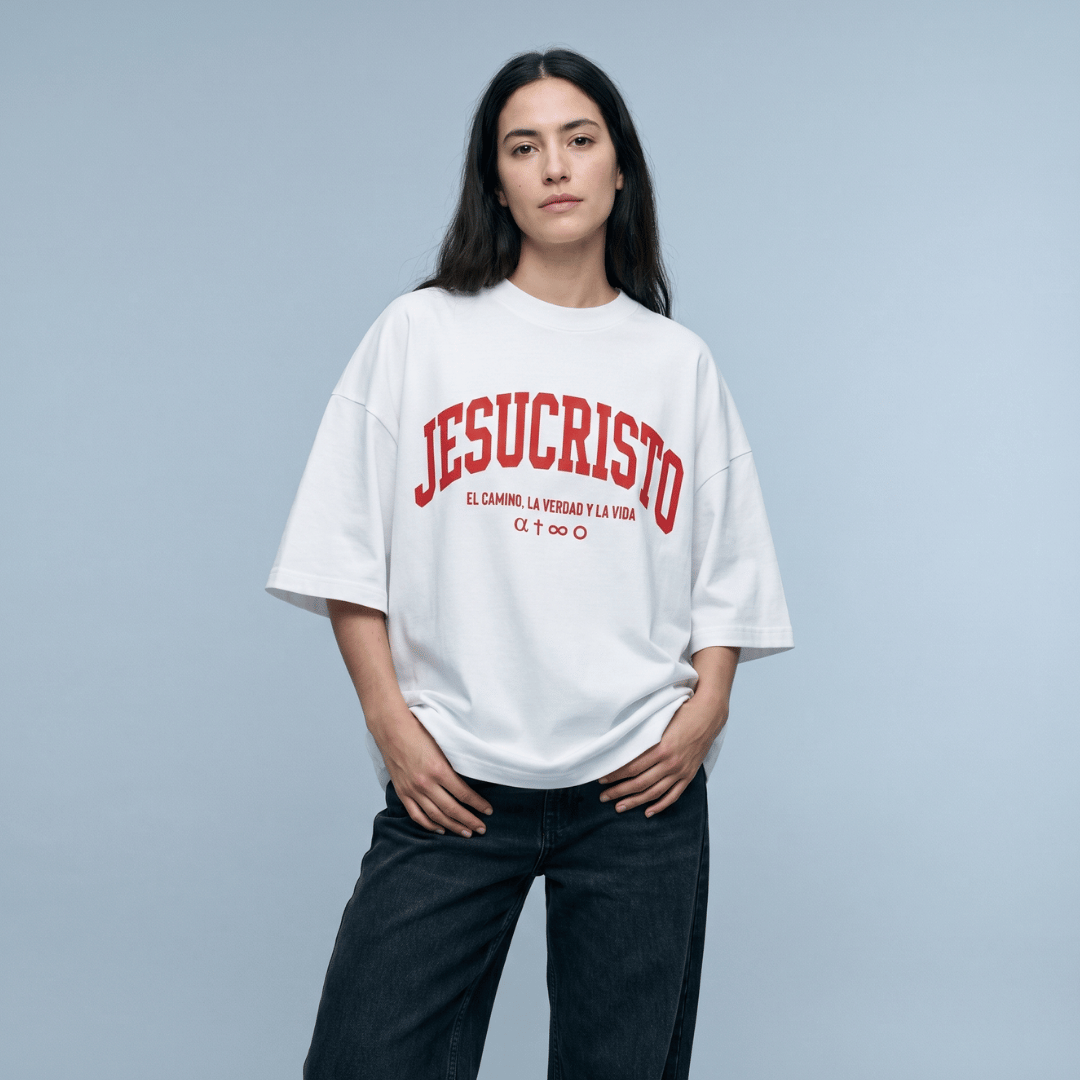 Tshirt oversized  JESUCRISTO / MUJER