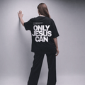 Tshirt- MUJER-  ONLY JESUS CAN / MUJER