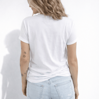 CAMISETA MUJER CORAZON CRUZ / MUJER