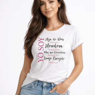 CAMISETA DAMA  YO SOY / MUJER