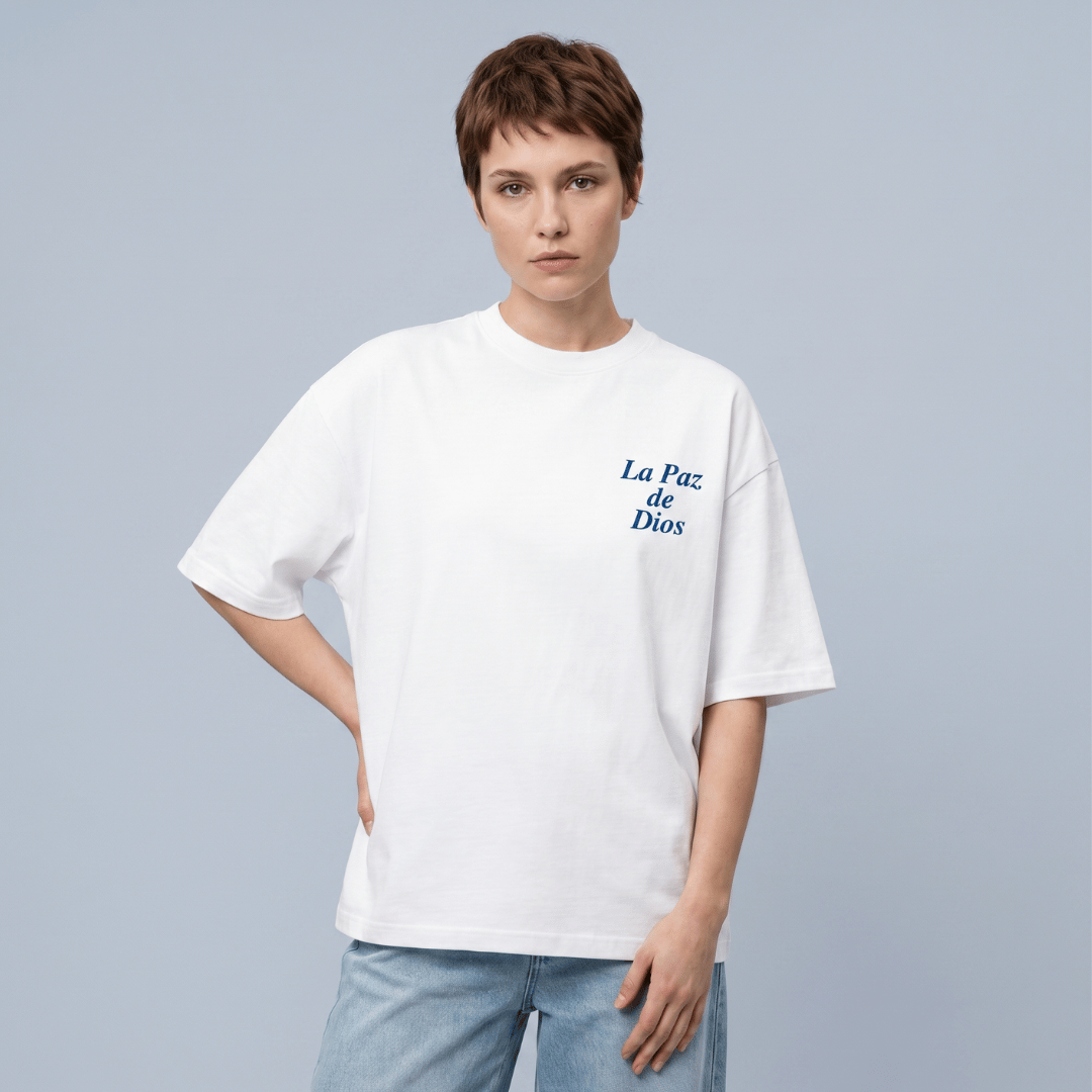 Tshirt oversized-LA PAZ DE DIOS-MUJER / MUJER