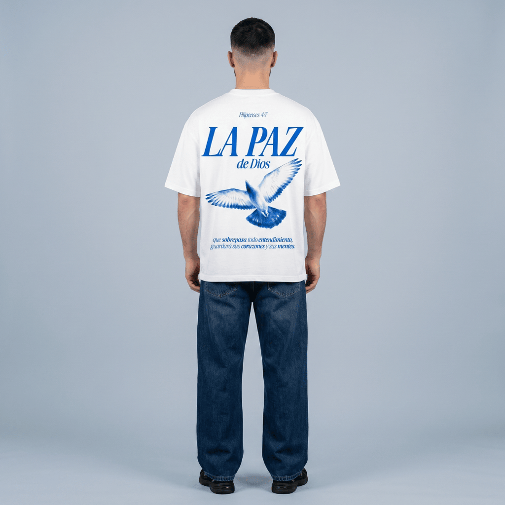 T-shirt oversized-LA PAZ DE DIOS / HOMBRE
