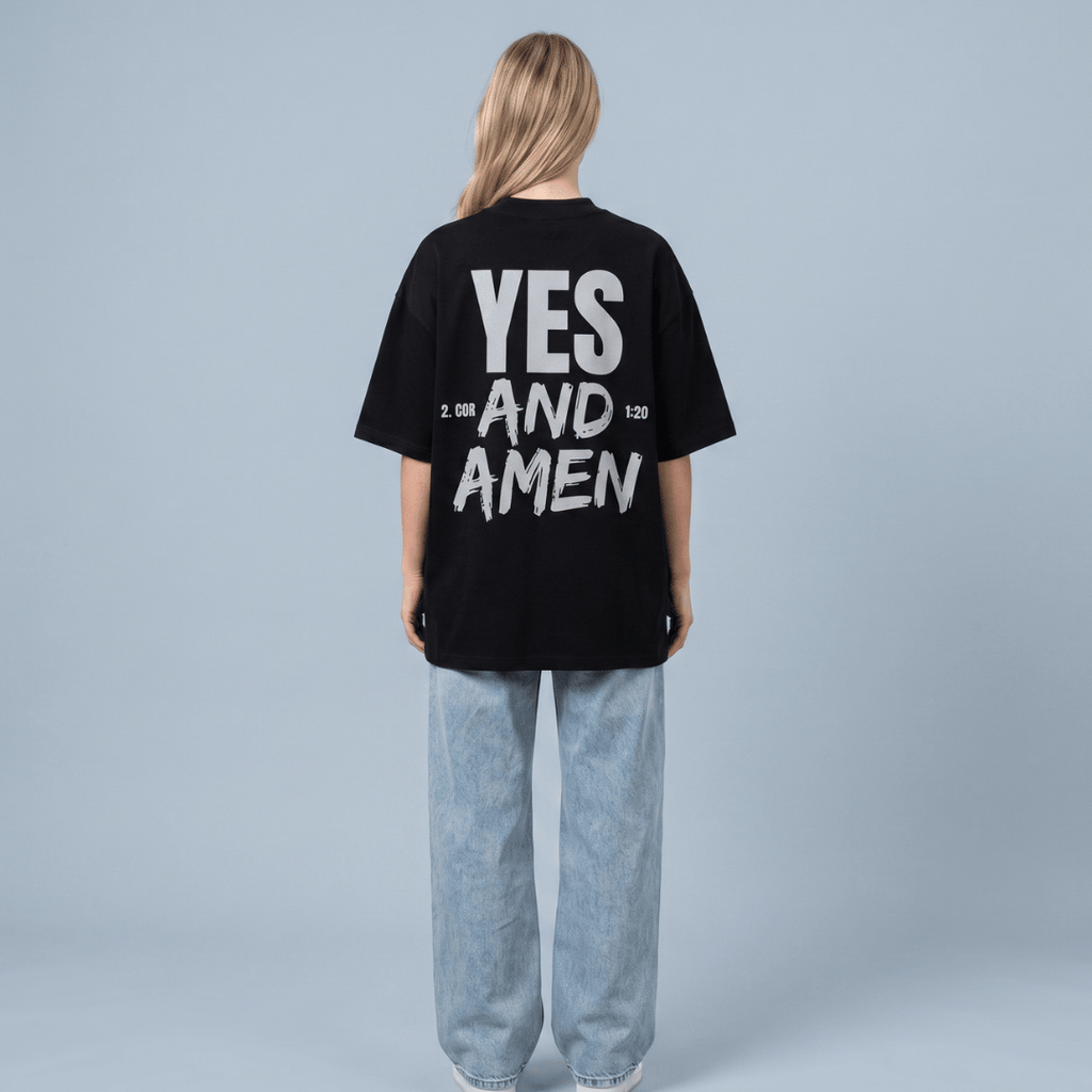 T-shirt oversized - MUJER - YES AND AMEN