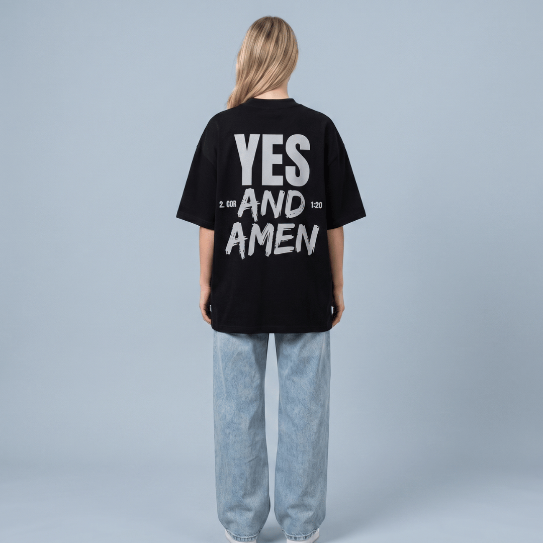 T-shirt oversized - MUJER - YES AND AMEN