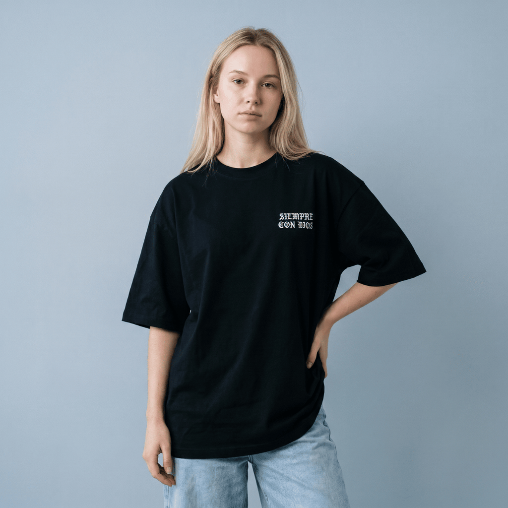 T-shirt oversized - PADRE NUESTRO- MUJER
