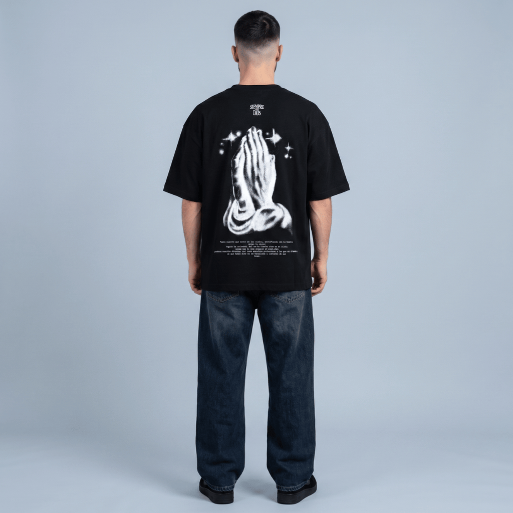 Tshirt oversized- HOMBRE- PADRE NUESTRO / HOMBRE