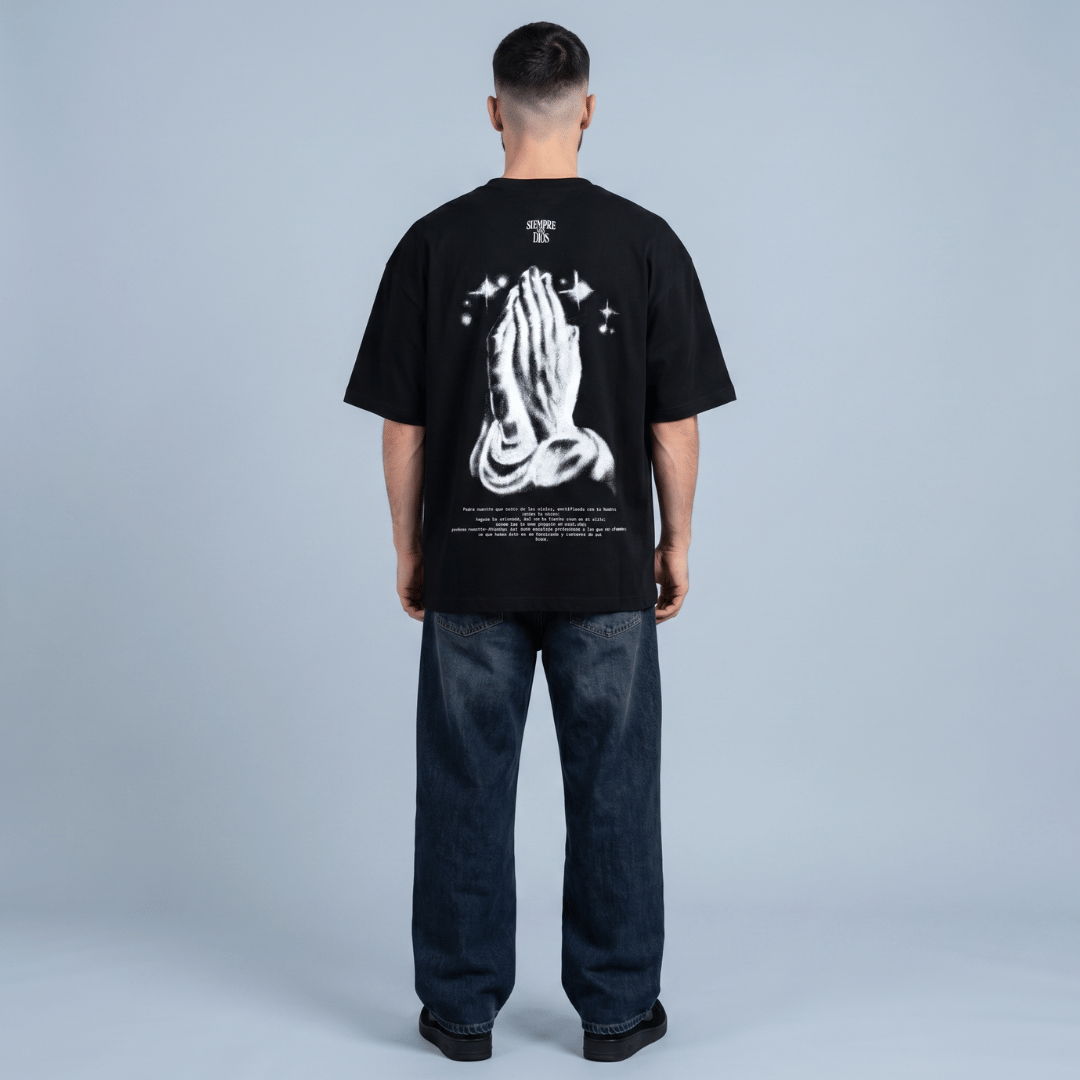 T-shirt oversized - PADRE NUESTRO- HOMBRE